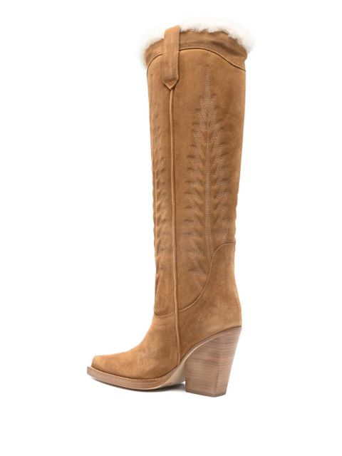 Paris Texas suede boots - Brown - zdjęcie produktu nr 2