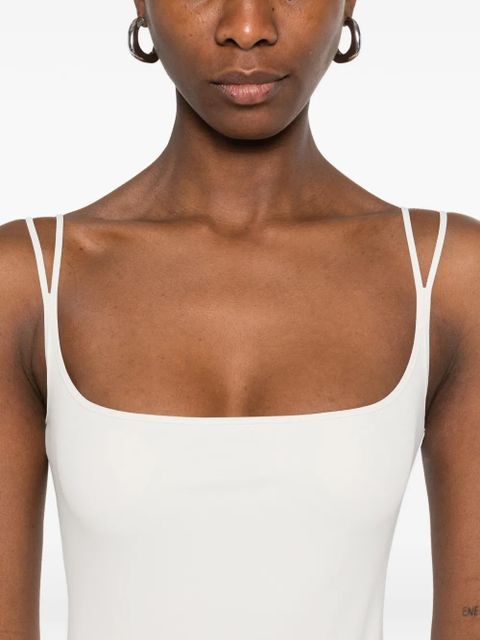 Gimaguas Lula square-neck mini dress - White