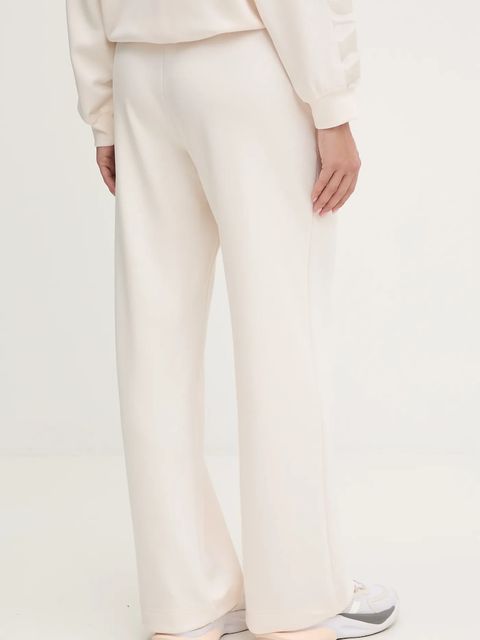 Banana Moon spodnie dresowe Welljoy damskie kolor beżowy melanżowe PLANK.WELLJOY - zdjęcie produktu nr 2