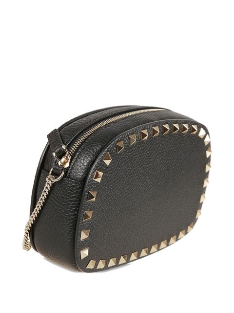 Valentino Garavani mini rockstud shoulder bag - Black