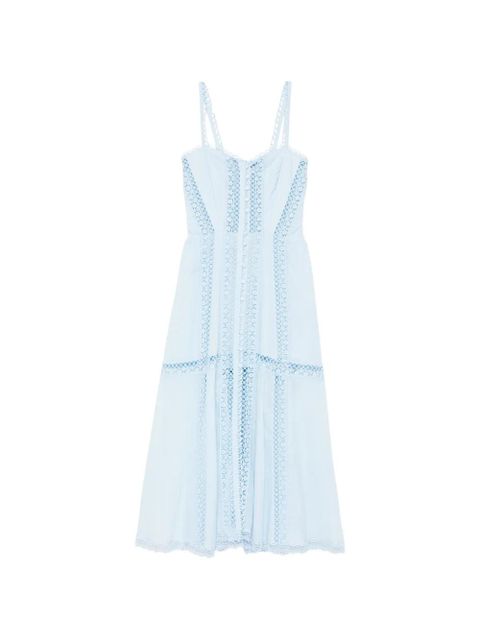 Charo Ruiz Ibiza lace trim dress - Blue - zdjęcie produktu nr 1