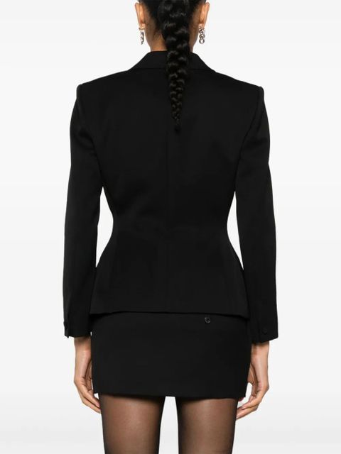 Givenchy 4G Liquid-button wool blazer - Black