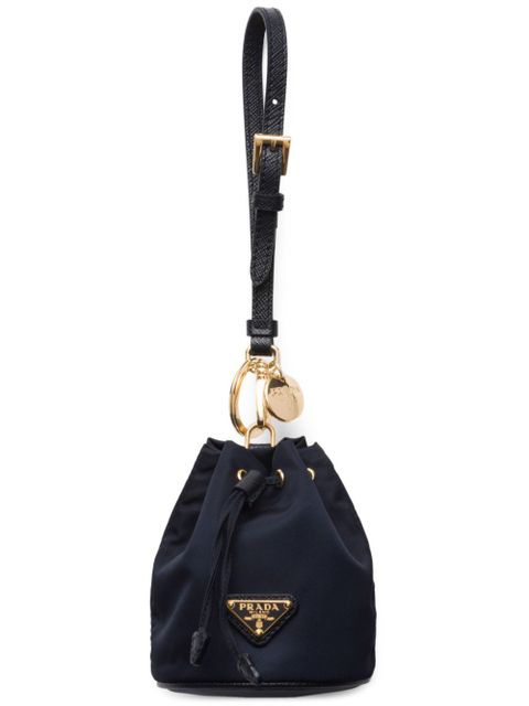 Prada Re-Edition 1978 key ring - Blue - zdjęcie produktu nr 1