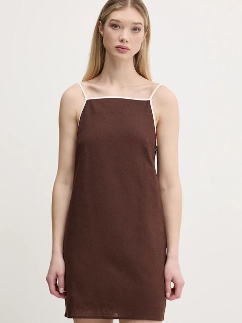 Abercrombie & Fitch sukienka lniana - zdjęcie produktu nr 1