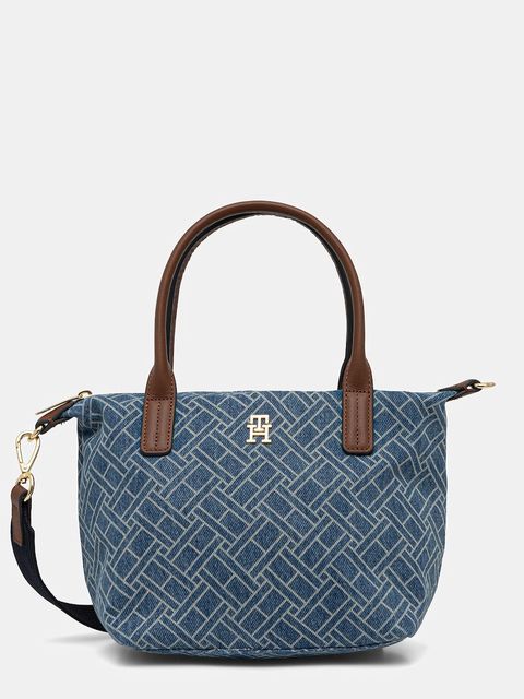 Tommy Hilfiger torebka crossbody damska jeansowa - zdjęcie produktu nr 1