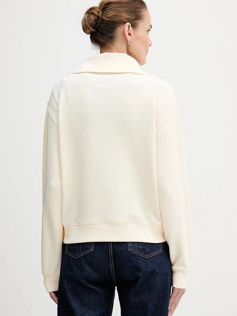 Tommy Hilfiger bluza damska kolor beżowy z aplikacją WW0WW49470