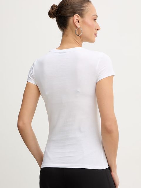 Armani Exchange t-shirt bawełniany - zdjęcie produktu nr 2