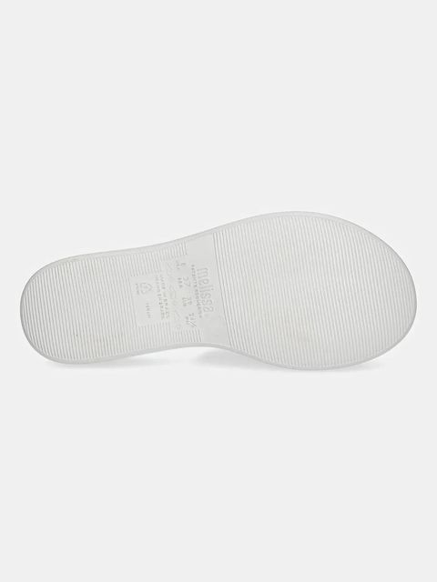 Melissa klapki MELISSA BECKY AD damskie kolor szary na platformie M 32818