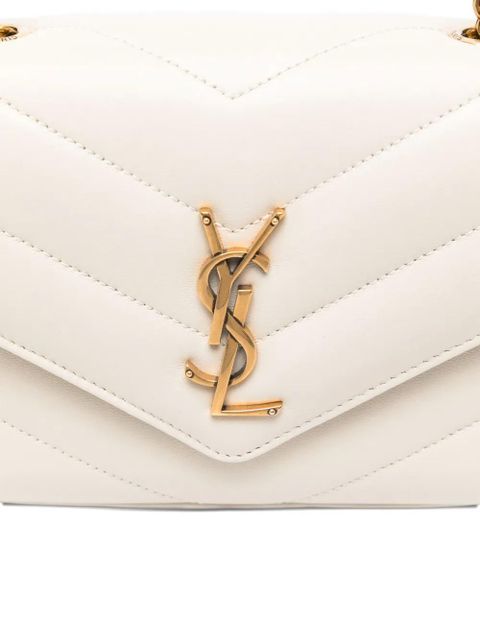 Saint Laurent small Loulou chain shoulder bag - Neutrals