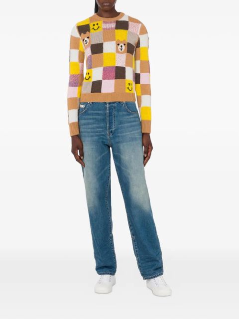 Moschino patchwork sweater - Neutrals - zdjęcie produktu nr 2