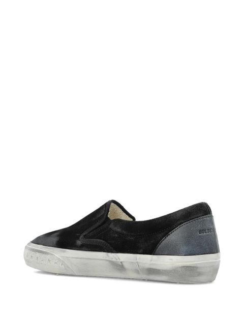 Golden Goose VCE Penstar suede slip-on sneakers - Black
