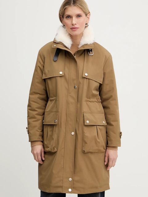 Morgan kurtka kolor zielony zimowa GAPI - zdjęcie produktu nr 1