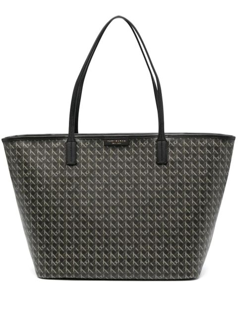 Tory Burch signature logo tote bag - Black - zdjęcie produktu nr 1