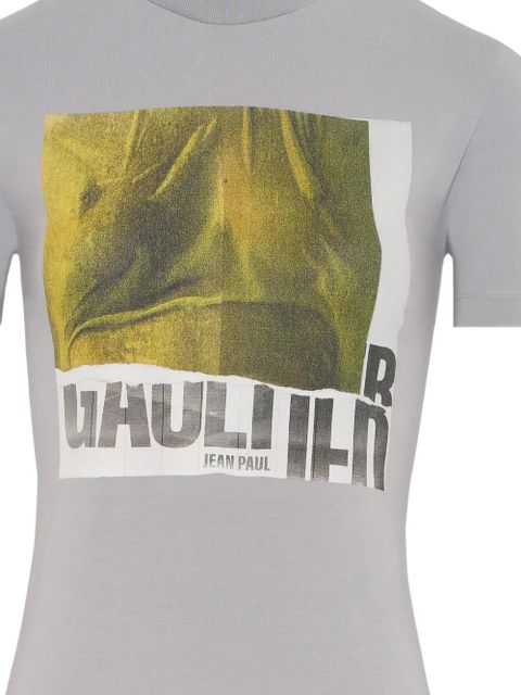 Jean Paul Gaultier printed baby tee T-shirt - Grey