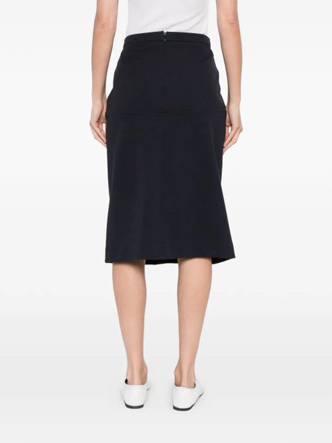 Jil Sander panelled skirt - Blue