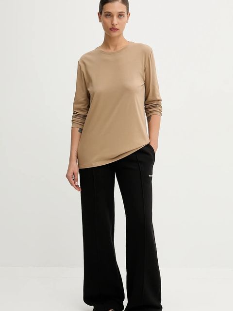 MUUV. longsleeve kolor beżowy 0 - zdjęcie produktu nr 2