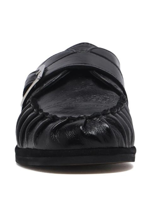 ALOHAS buckle-detail loafers - Black