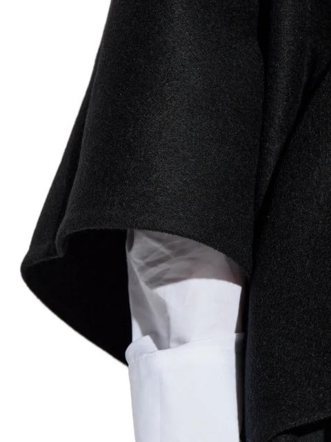 Max Mara Serra draped cape - Black - zdjęcie produktu nr 2
