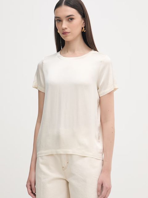 Haveone t-shirt basic damski z wiskozą - zdjęcie produktu nr 2