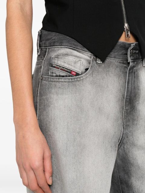 Diesel 1978 D-Akemi-Fsi wide-leg jeans - Grey