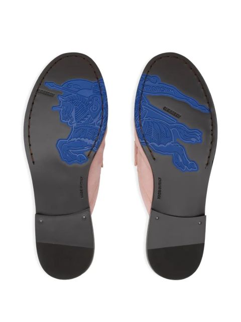 Burberry leather mules - Pink