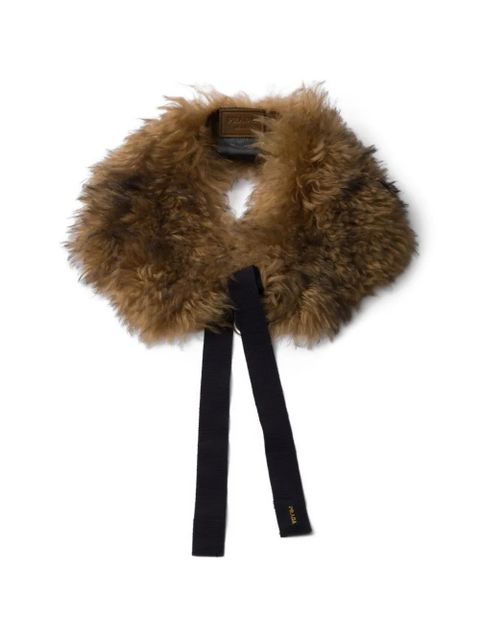 Prada shearling collar - Brown - zdjęcie produktu nr 1
