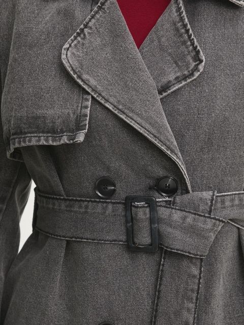 Answear.LAB płaszcz jeansowy