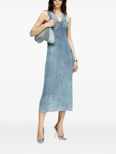 Diesel M-Milong midi dress - Blue