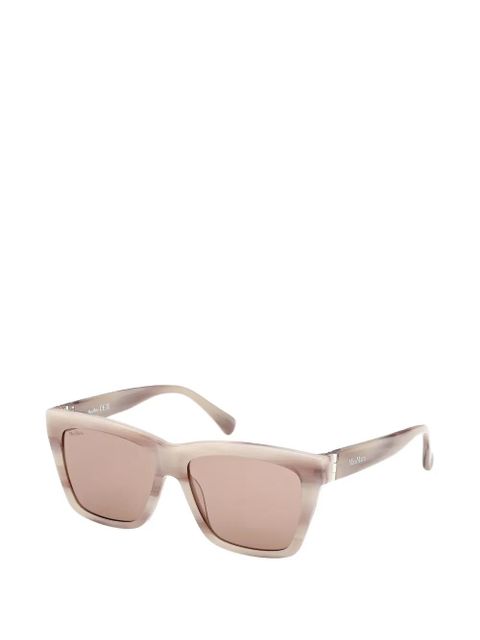 Max Mara Eyewear square-frame sunglasses - Neutrals - zdjęcie produktu nr 2