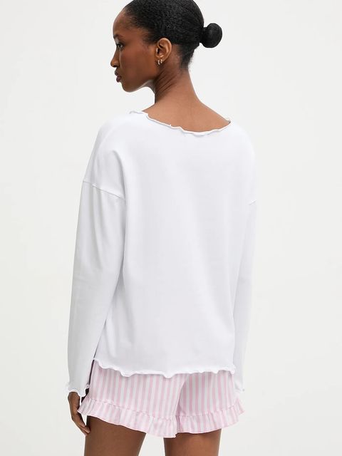 Answear.LAB piżama damska kolor różowy