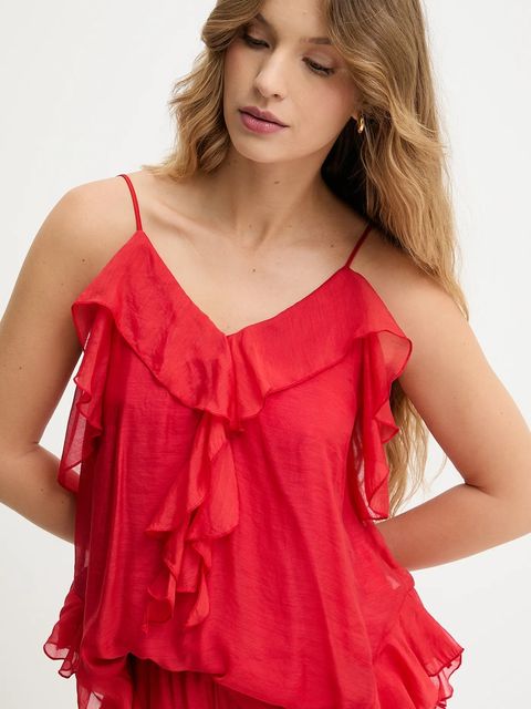 Answear.LAB komplet damski kolor czerwony