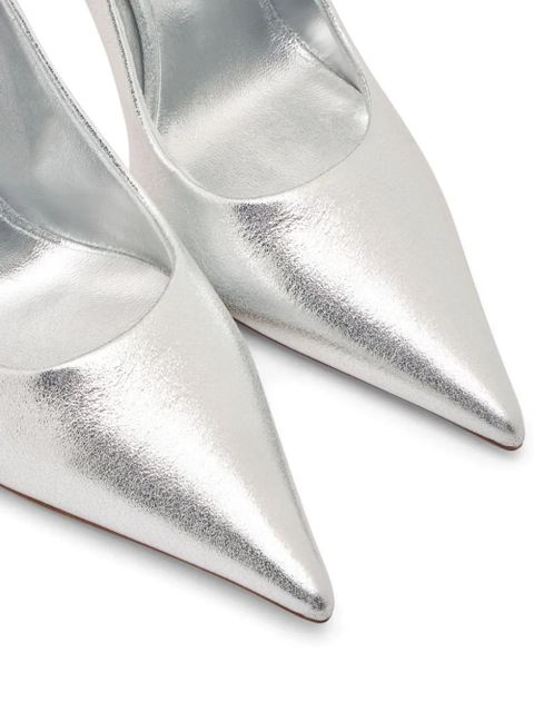 Casadei 100mm Superblade Wonder pumps - Silver