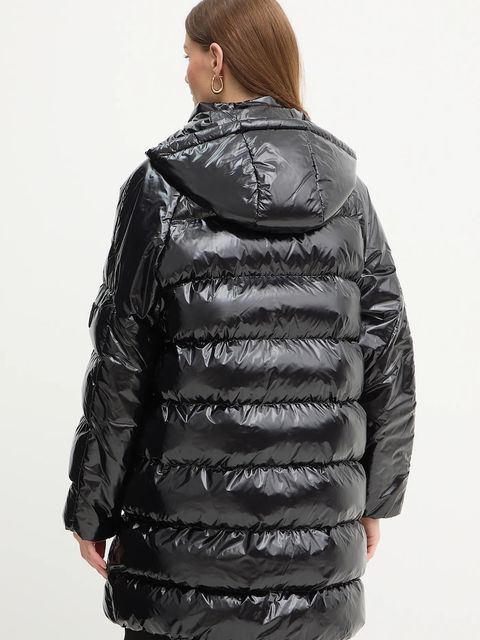 Pinko kurtka kolor czarny zimowa 105335 A00N