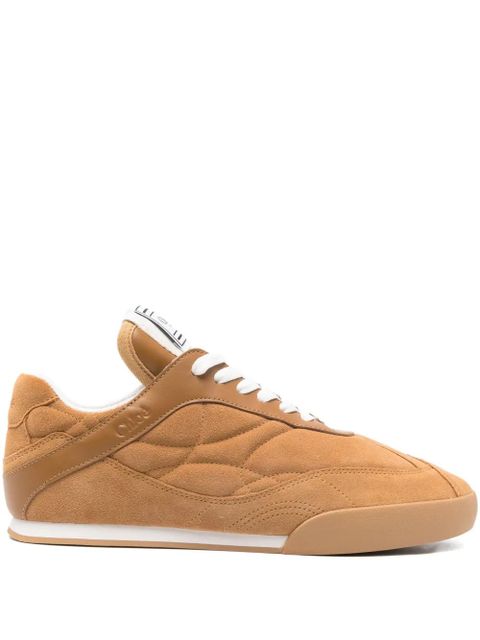 Chloé suede low-top sneakers - Brown - zdjęcie produktu nr 1