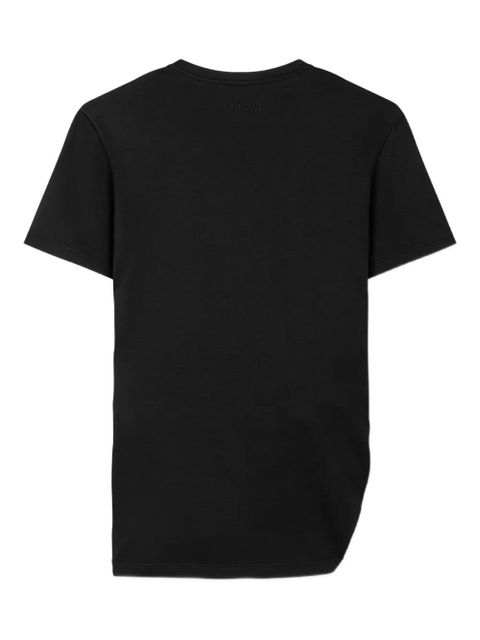 Versace safety-pin draped T-shirt - Black - zdjęcie produktu nr 2