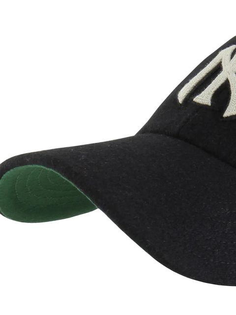 47 brand czapka z daszkiem z dodatkiem wełny MLB New York Yankees kolor czarny B-GLDAG17WIS-BK