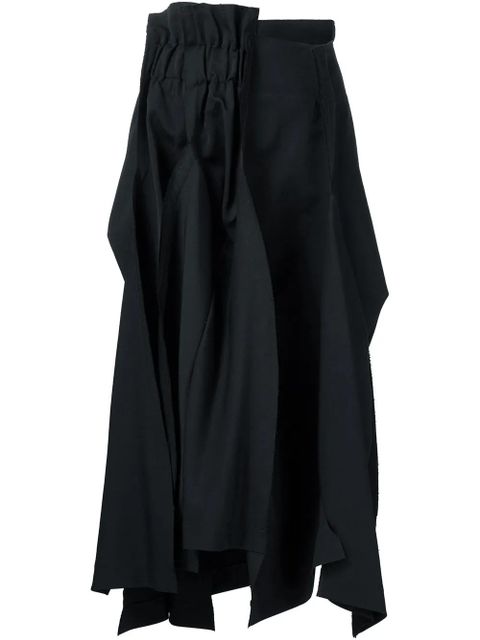 Comme Des Garçons asymmetric skirt - Black - zdjęcie produktu nr 1