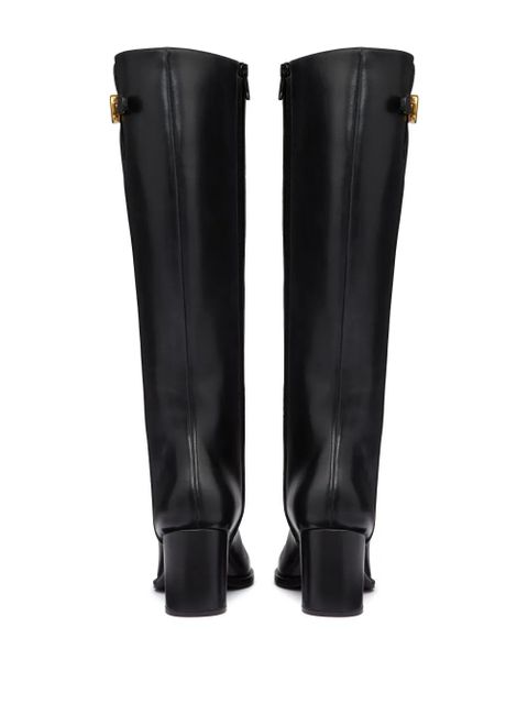 Valentino Garavani 70mm VLogo Signature boots - Black