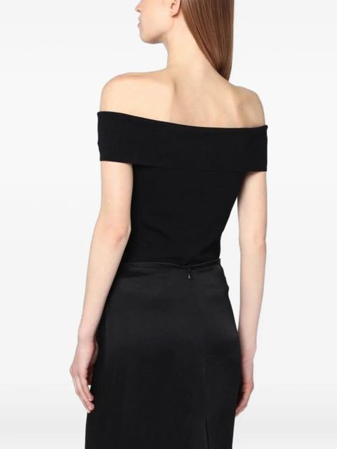 ANINE BING off-shoulder top - Black - zdjęcie produktu nr 2