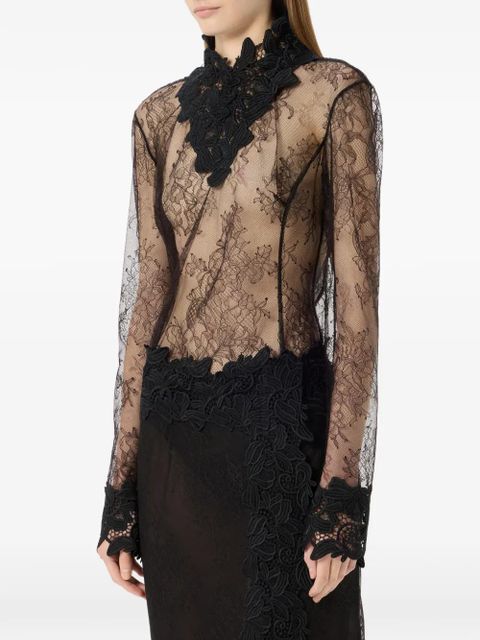 Blumarine lace bodysuit - Black