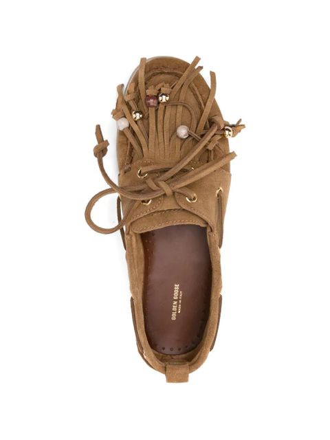 Golden Goose Cruise tassel-detail loafers - Brown