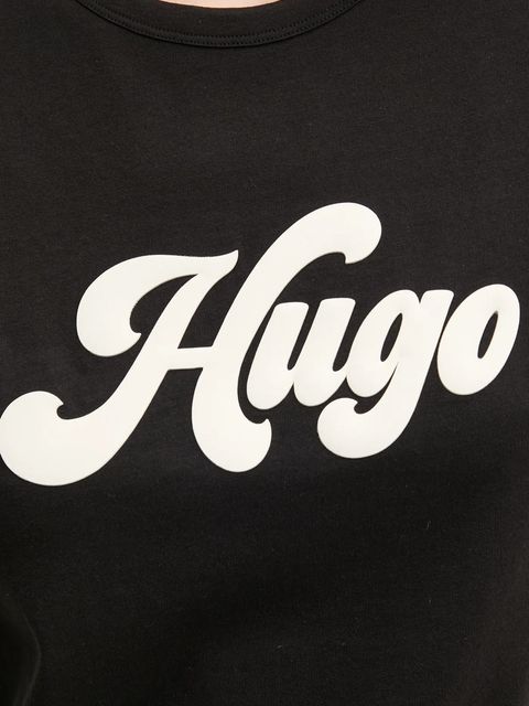 HUGO t-shirt bawełniany - zdjęcie produktu nr 2