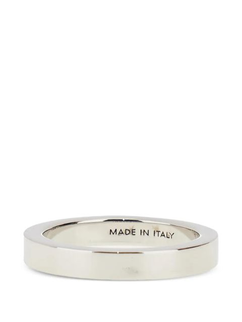 MM6 Maison Margiela Polished Ring - Silver - zdjęcie produktu nr 1