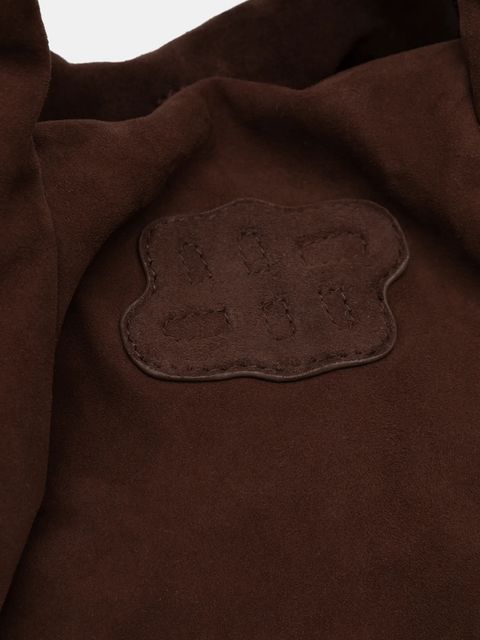 MUNTHE torebka zamszowa LIX kolor brązowy 254191025453