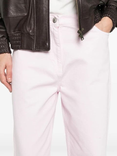 Magda Butrym button denim trousers - Pink