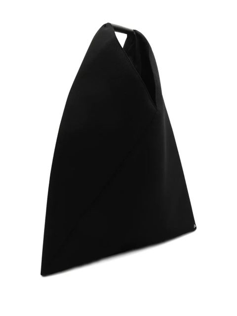 MM6 Maison Margiela triangular handle tote bag - Black