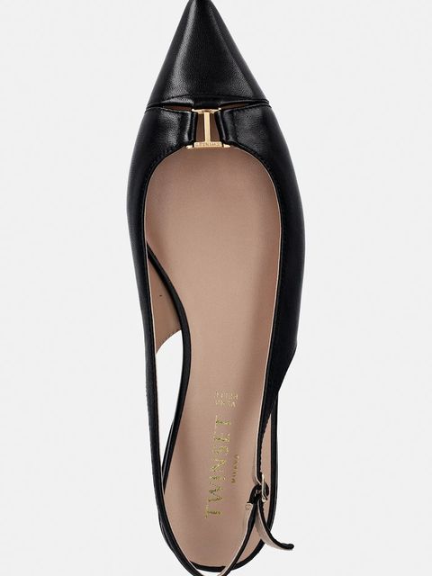 Twinset baleriny skórzane