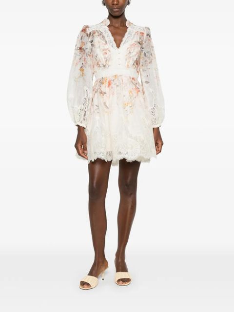 ZIMMERMANN Luna mini dress - Pink - zdjęcie produktu nr 2