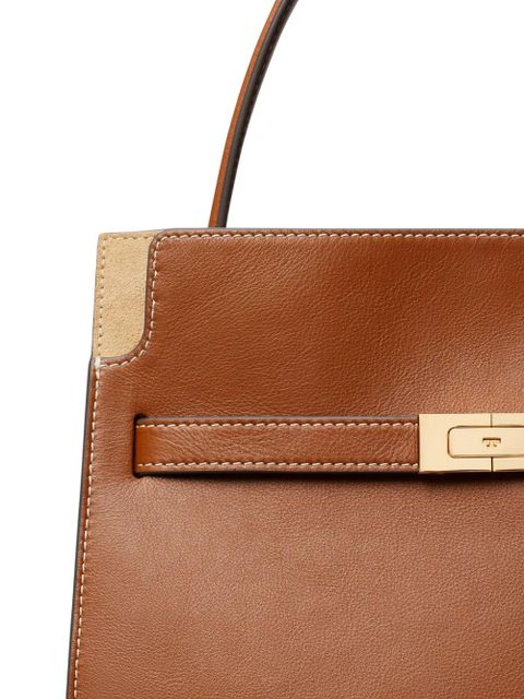 Tory Burch small Lee Radziwill double bag - Brown