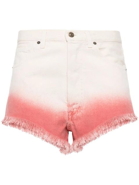 Alanui Bright Hues denim shorts - Neutrals - zdjęcie produktu nr 1